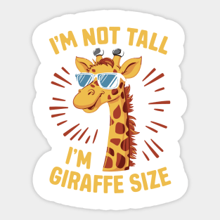 Tall guy Sticker